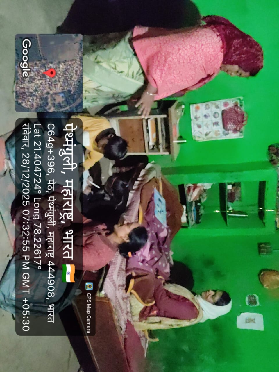 सायंकाळी 7ते  8 एक तास टीव्ही मोबाईल बंद करून मुलांचा अभ्यास घेतात सौंस्कृतिक भवन मधून राष्ट्रसंत तु